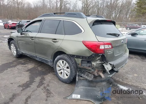 2016 Subaru Outback 2.5I Premium из США, поврежденный, VIN 4S4BSAEC3G3352831